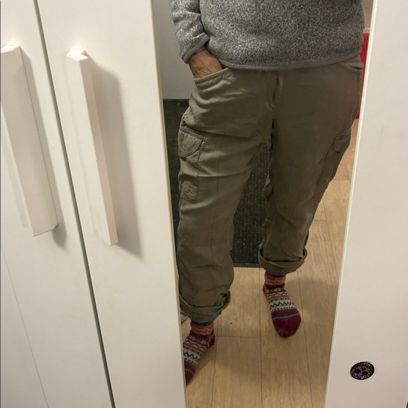 LL bean linen blend pants - Picture 3 of 4